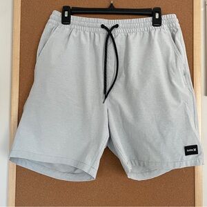 Hurley Phantom Breakwater Volley Hybrid Short Grey size Medium 6.5” inseam